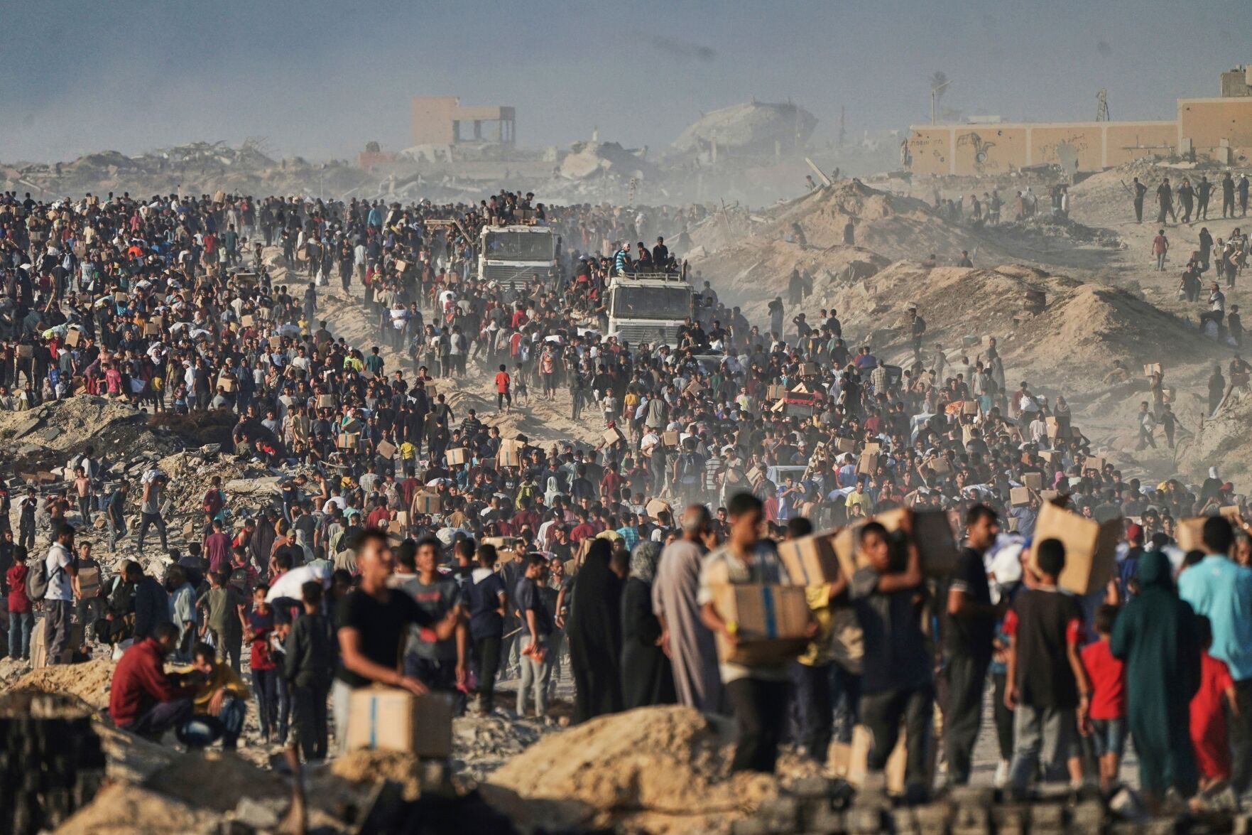 Mideast-Wars-Gaza-Two Years-Photo Gallery